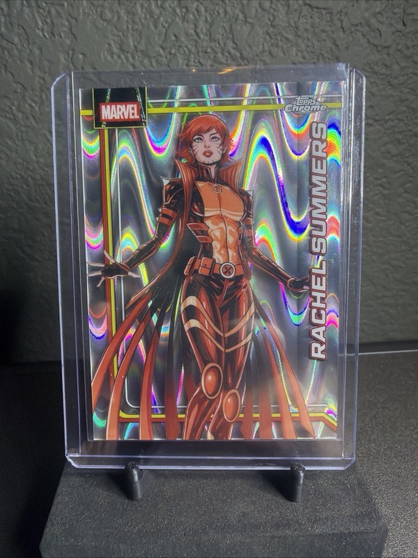 2026 Topps Chrome Marvel Comics # 141 Rachel Summers Raywave REFRACTOR X-Men 🔥