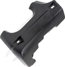 APDTY 166701 Front Bumper Bracket LH, Black, Plastic, Side Cover Bracket
