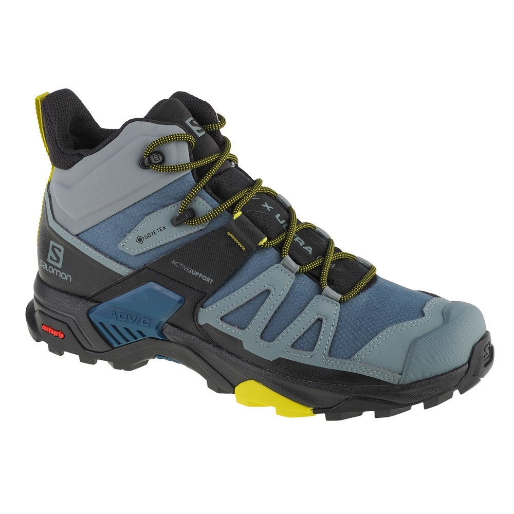 Scarpe Da trekking Uomo Salomon X Ultra 4 Mid Gtx 416246 Azzuro