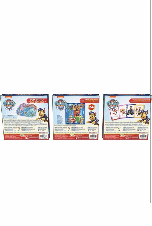 Paw Patrol - Game Bundle with Jumbo Cards - Pop-Up Game and 24 Piece Puzzle - Image 4 of 4