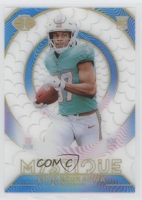 2022 Panini Illusions Mystique Light Blue 92/299 Erik Ezukanma Rookie RC 0y53