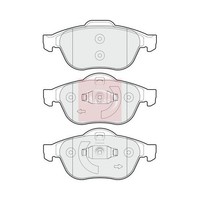Renault Scenic II 2003-2010 BremsbeläGe Vorne Apec Bosch (R90) (R90)