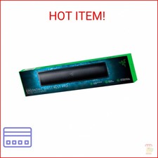 Razer Ergonomic Wrist Rest Pro for Full-Sized Keyboards: Cooling Gel Infused - A