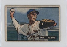 1951 Bowman Marty Marion #34 0wm7
