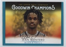 2021 Upper Deck Goodwin Champions Horizontal Turquoise Jean Montero #93 0jk3