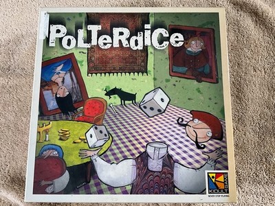 Polterdice - Kidult Game New, Sealed board and dice game
