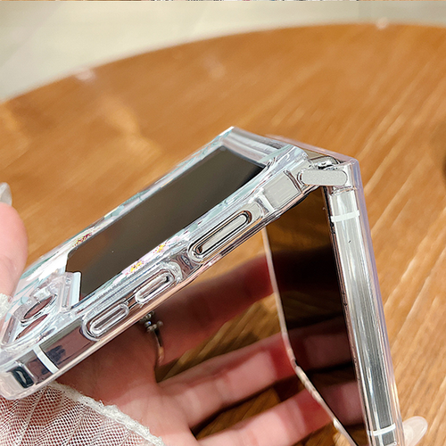 For Samsung Galaxy Z Flip6 Flip5 Flip4 Flip3 Shockproof Clear TPU Case Cover - Picture 7 of 24