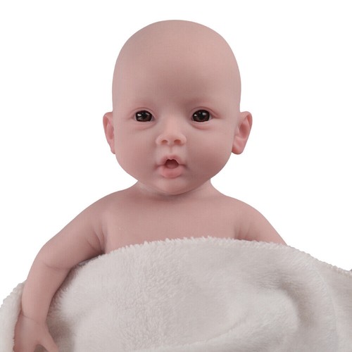 47 cm corpo intero silicone bambina rinascita bambola neonato - Picture 12 of 15
