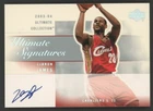 2003-04 UD Ultimate Collection LeBron James RC Rookie ON CARD AUTO