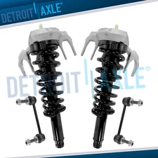 AWD Front Struts w/Coil Springs Assembly Sway Bars for 2008 - 2013 Cadillac CTS
