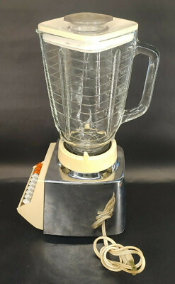 Vintage Oster Osterizer Pulse Matic 10 Speed Blender Made in The