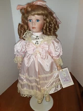 Beautiful Collectible Memories Genuine Porcelain Doll "Arleen" 22"