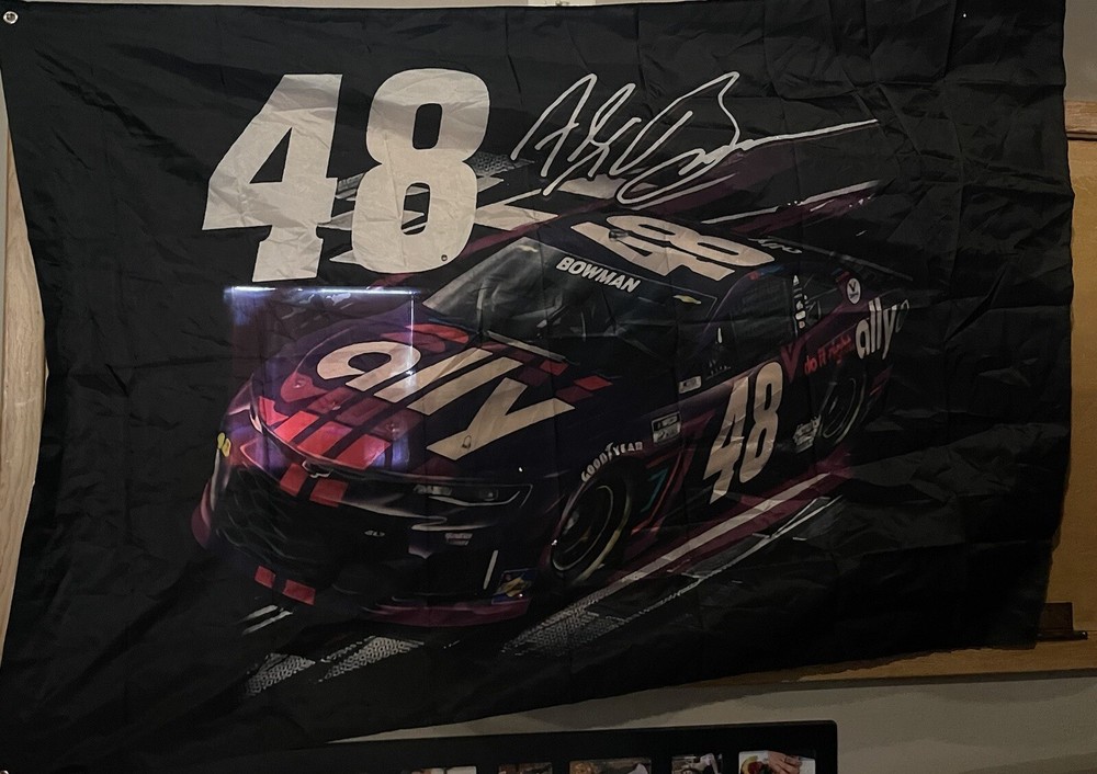 NASCAR 48 Ally Alex Bowman Flag/Banner 3ftx5ft