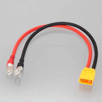Ebike Battery XT90 Male 10AWG Charging Wire 6mm O Ring Lug High Current Terminal