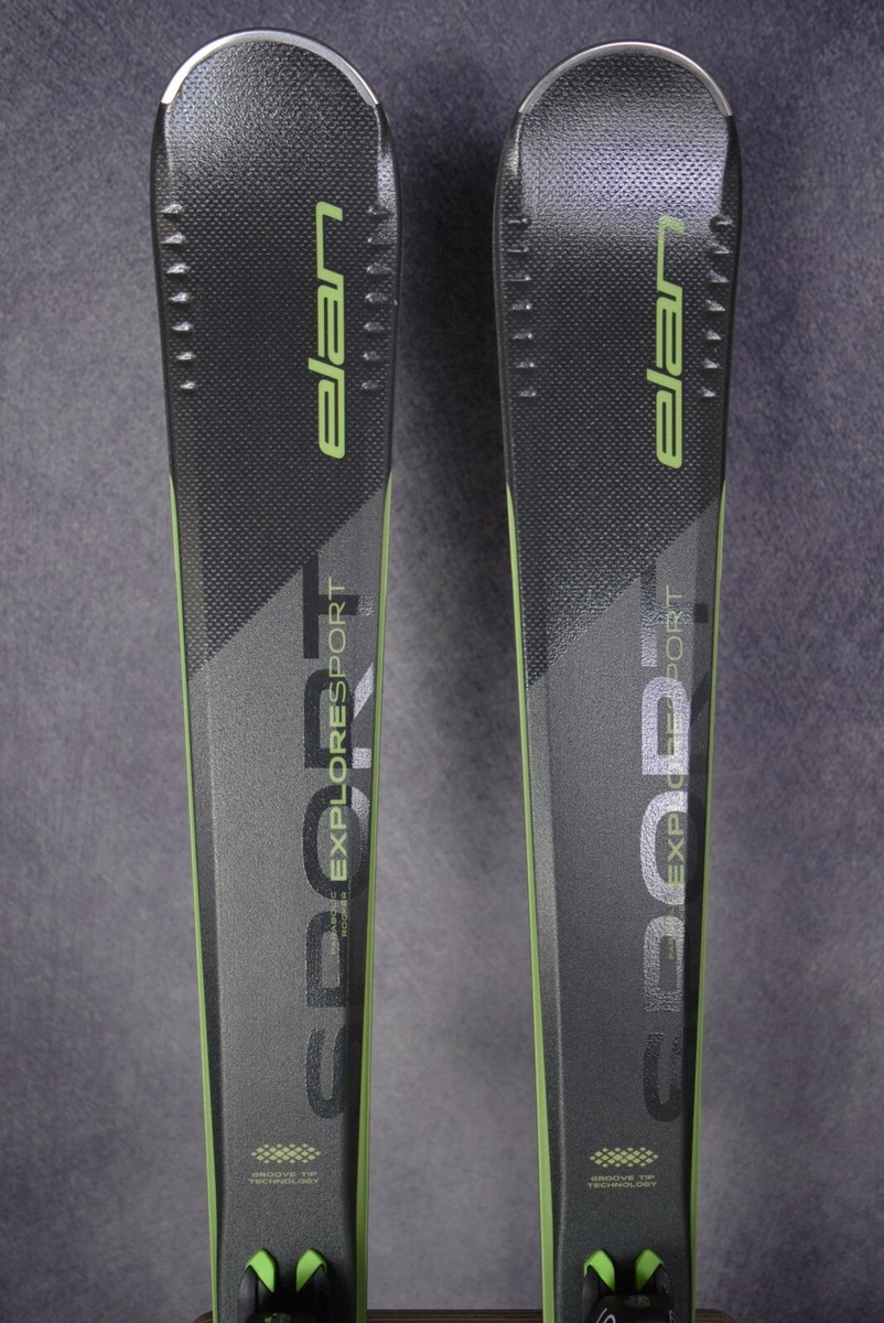 NEW ELAN EXPLORE SPORT SKIS SIZE 152 CM WITH ELAN BINDINGS | eBay