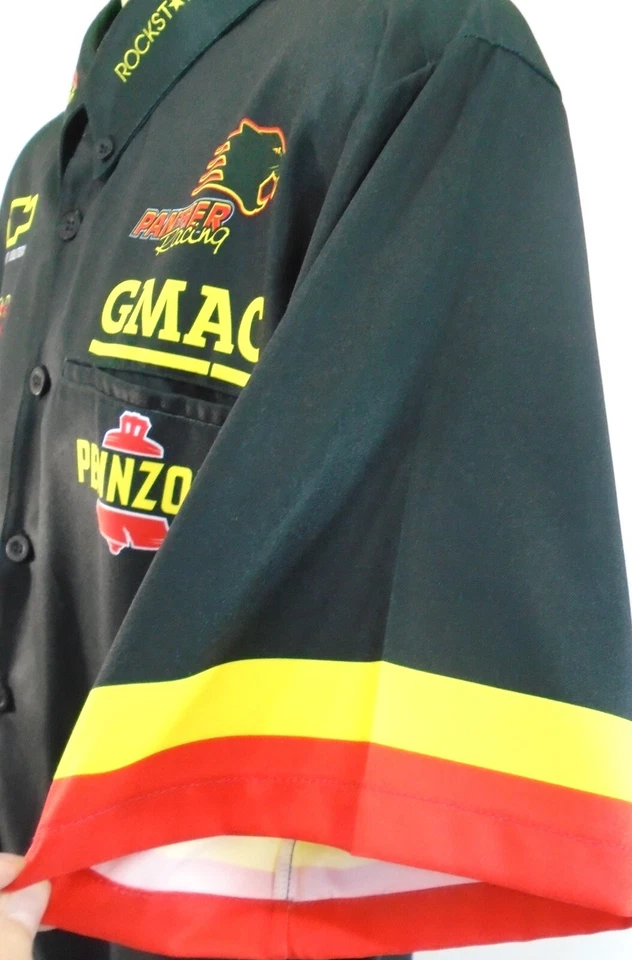 2005 Panther Racing Crew Shirt Tomas Enge Rockstar GMAC Pennzoil IndyCar Medium - Image 3 of 4