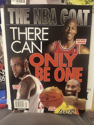 THE NBA GOAT MAGAZINE MICHAEL JORDAN, KOBE BRYANT