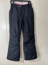 Swiss Tech Kid Waterproof-Insulated Ski Snow Pants w/Adjustable Waist XL 14-16