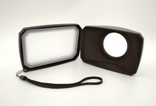 55mm 16:9 Wide Angle Camcorder Screw Mount Lens Hood with White Balance Cap