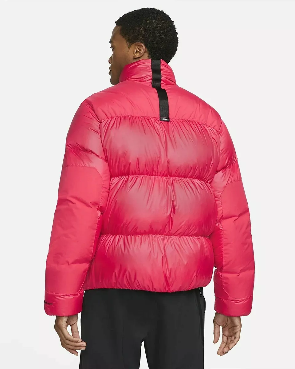 Red nike bubble jacket clearance