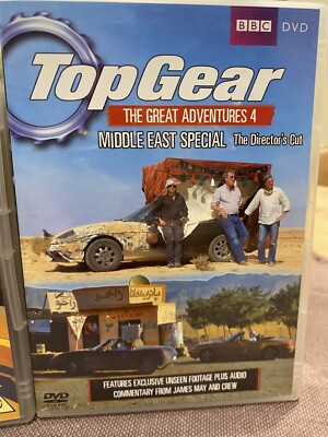Top Gear DVDs Great Adventures 4 & The Good The Bad & The Ugly
