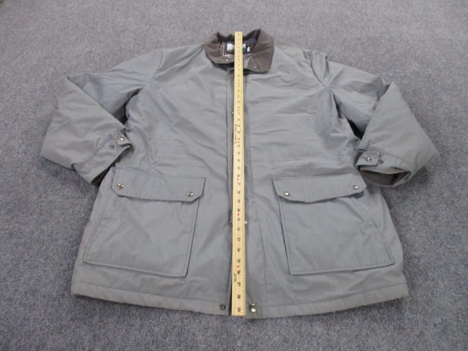 Винтажная куртка Fieldmaster размер XL Sears Storm Plus с подкладкой тяжелое амбарное пальто мужская - Изображение 3 из 4