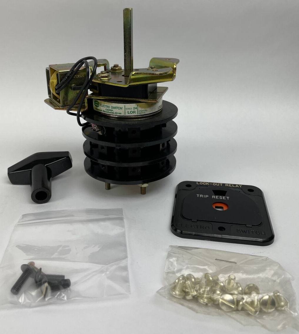 Electro Switch Corp. Electroswitch Series 24 LOR Lock Out relay 125VDC