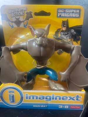 Man BAT Batman Fisher Price Imaginext Dc Super Friends Manbat NEW In Box