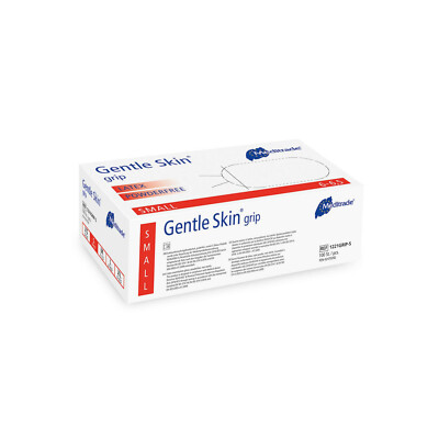 Meditrade Gentle Skin Grip Einmal Latex-Untersuchungshandschuhe Weiß XS S M L XL