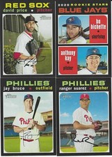 2020 TOPPS HERITAGE - #1-250 - Pick & Choose - Fill Ur Set - Buy 1, Get 5 Free