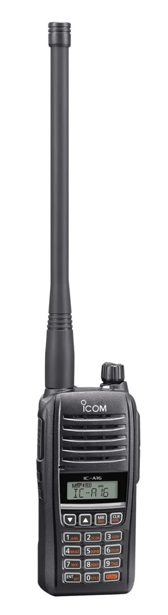 NEW Icom IC-A16 61 Com Only Airband Handheld Transceiver