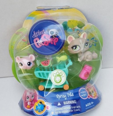 Figurine PETSHOP Souris N°1370 - Occasion - Collection Les Pet Shops
