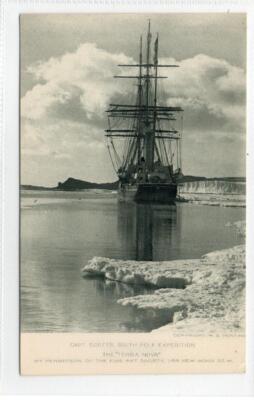 DIE ''TERRA NOVA'': Scotts Südpol-Expeditionspostkarte (C79109)