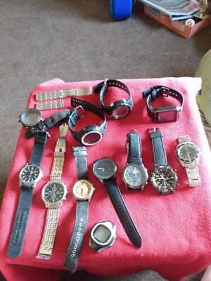 Lot of 15 Men and Women Mixed Modern and Vintage Watches Untested Lot of Watches - Etsy main image 4