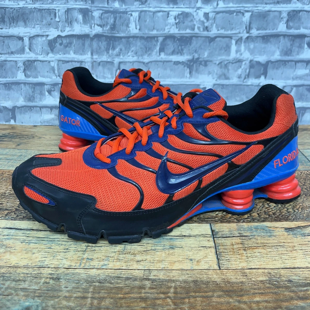 frecuentemente Escarpa compromiso Nike Shox Turbo 6 ID By You Orange Blue Florida Gators 326840-994 Mens Size  12.5 | eBay