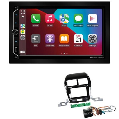 ESX Autoradio Apple CarPlay Android Auto für Peugeot 4008 Typ B ab 2012 piano