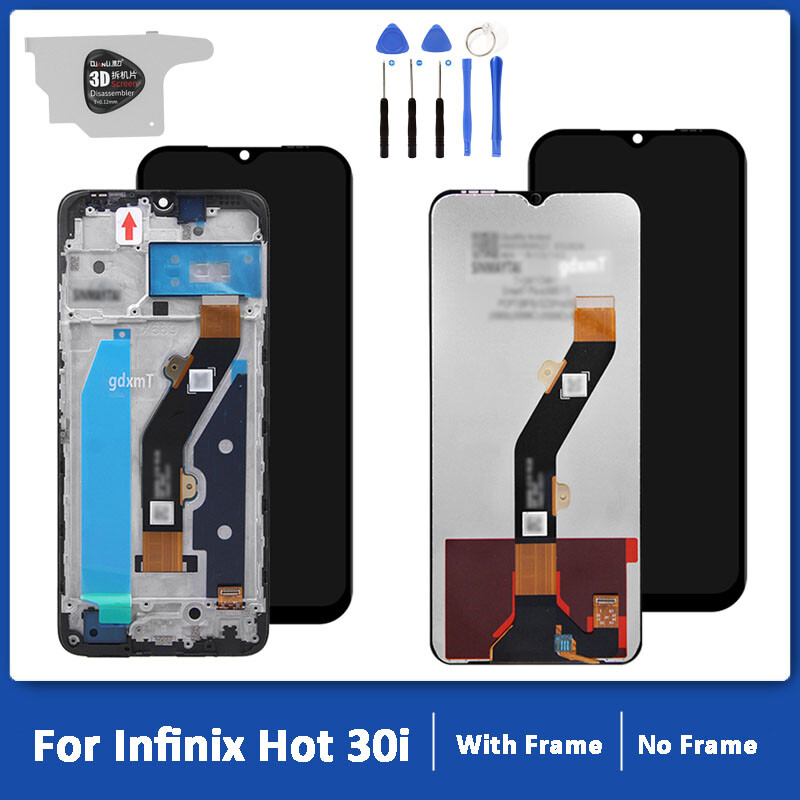 LCD Display For Infinix Hot 30i Touch Screen Digitizer Assembly