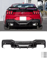 Track Style Rear Bumper Diffuser For 24-Up Fo...