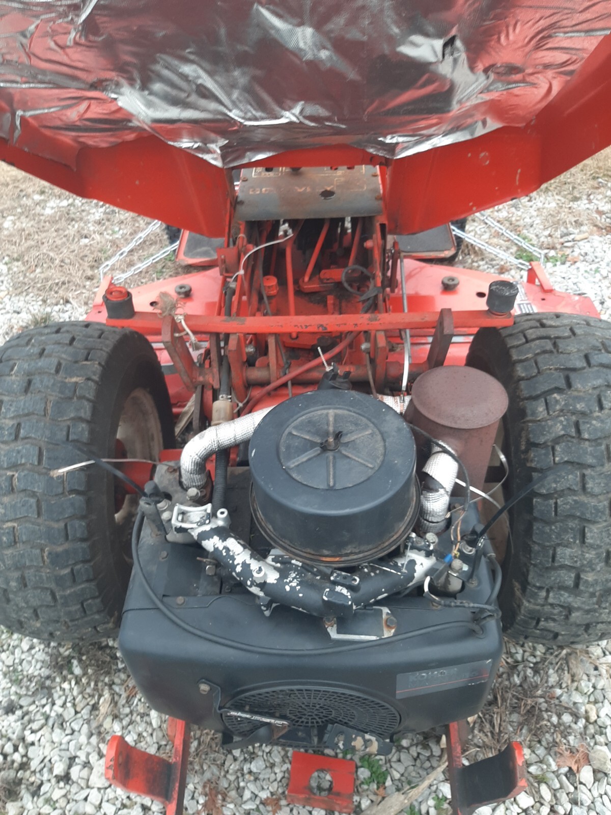 Gravely 8171 Garden Tractor Lawn Mower Snow Plow eBay