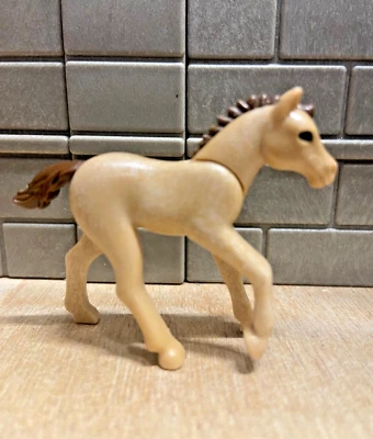 PLAYMOBIL Animaux 1 Poney Cheval Poulain Ferme Equitation Zoo 13 - Photo 1/2