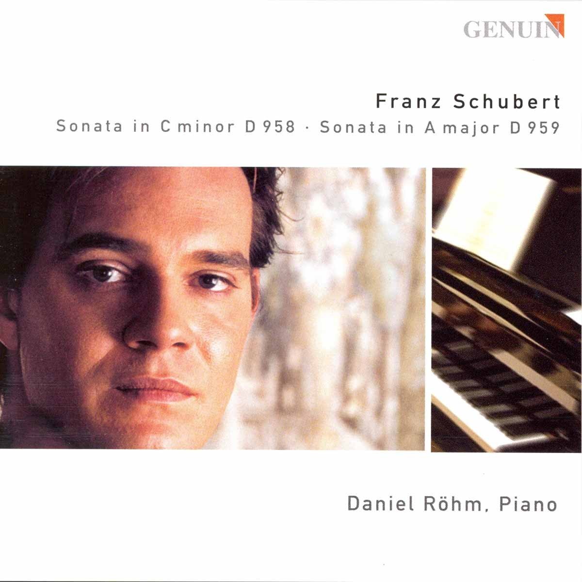 Franz Schubert Sonata in C Minor, Sonata in a Major (Rohm) (CD) Album