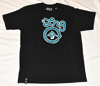 L.R.G. Lifted Research Group Shirt Large L (Green Graphic Logo