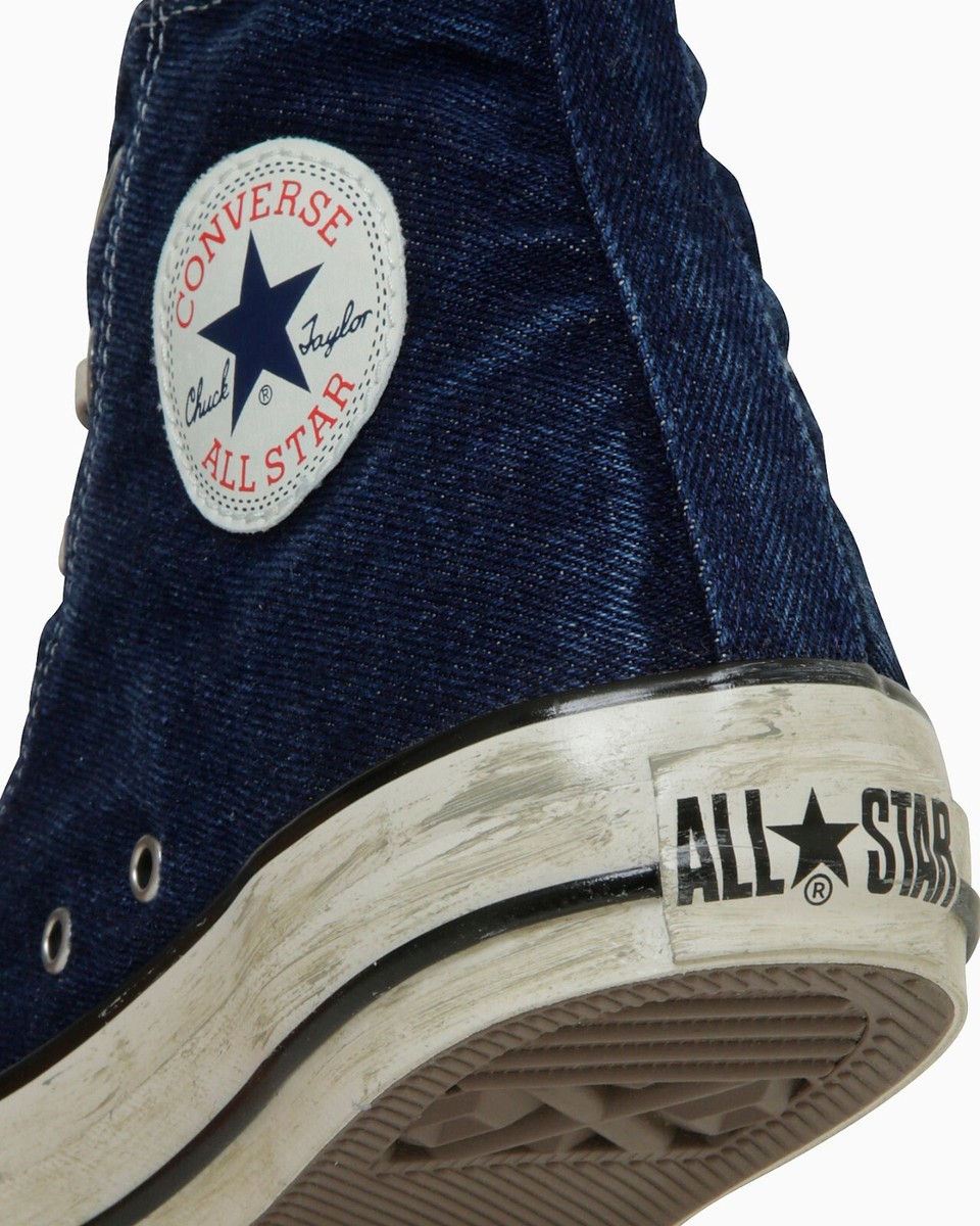 Converse Japan All Star Hi Faded Denim AG Unisex US 3.0