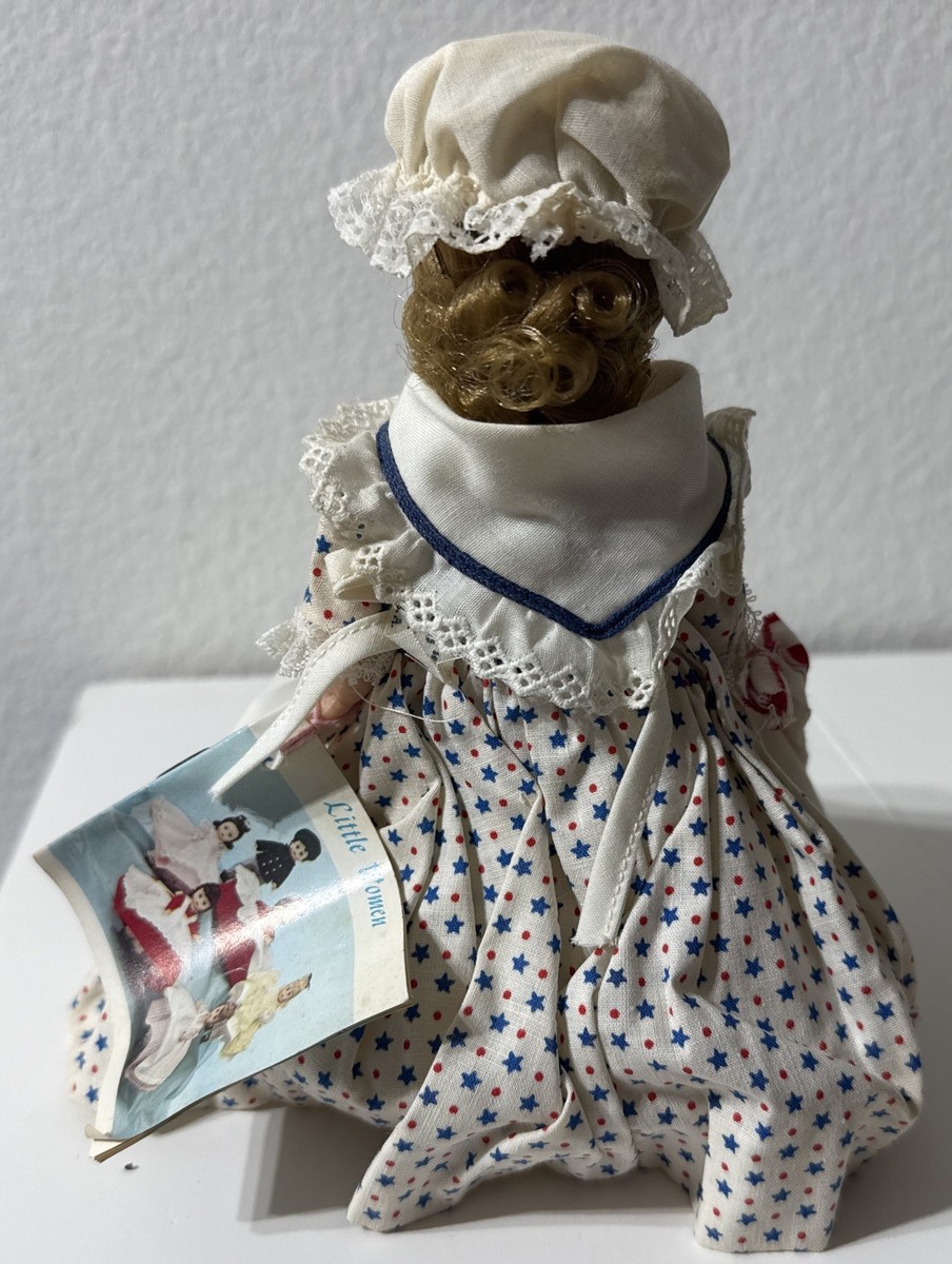 1980 Madame Alexander BETSY ROSS 7” Little Women Doll W/paper Tag