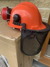 Chainsaw Safety Helmet With Visor And Ear Protection