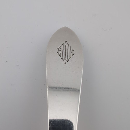 Tiffany Faneuil Sterling Silver Serving Spoon - 8 3/4" - w/Monogram EWM - Picture 4 of 4