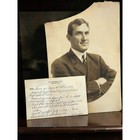 XL Antique Photo Handwritten Bio Dr DR Thompson DDS Paris AR Vanderbilt 1909