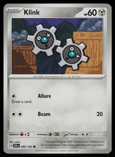 Klink 099/142 Common - Pokemon Stellar Crown