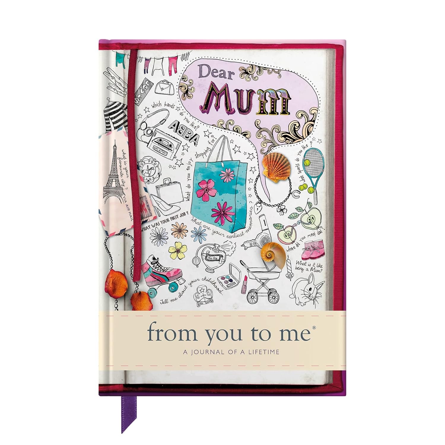Dear Mum, From You To Me: Guided Memory Journal To Capture Your Mother’s Amaz