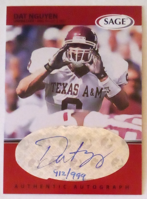 Dat Nguyen SA-GE Autographs #A38 Base